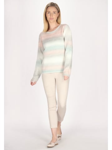 Usha Damen Pullover in Hellblau Mehrfarbig