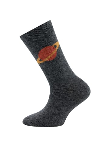 ewers 6er-Set Socken 6er Pack Rakete in grau meliert-tinte
