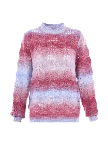 Sidona Damen Sweater in LILA MEHRFARBIG