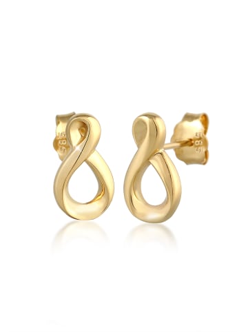 Elli Ohrringe 585 Gelbgold Infinity in Gold