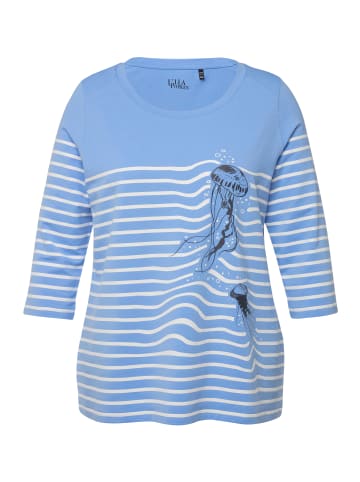 Ulla Popken Longsleeve in wolkenblau