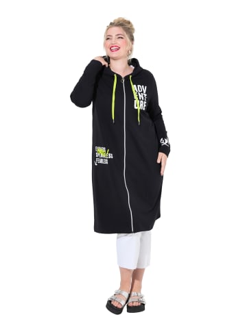 Angel of Style Sweatjacke in klassisch schwarz