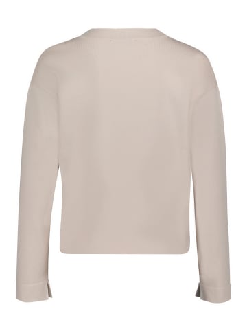 Betty Barclay Feinstrickpullover mit Seitenschlitzen in beige