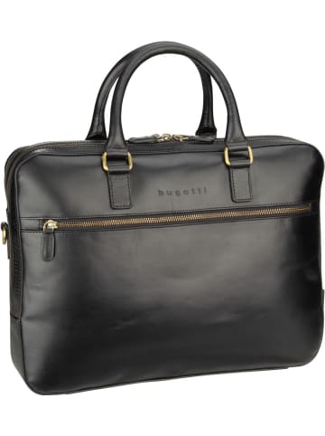 Bugatti Aktentasche Remo Briefcase Large in Schwarz