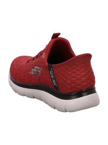 Skechers Sportliche Slipper in Rot