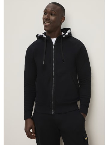 Kangaroos Kapuzensweatjacke in schwarz