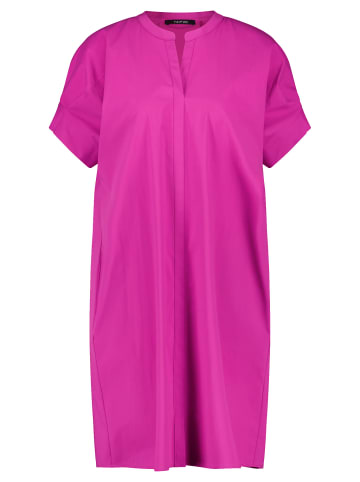 TAIFUN Kleid Langarm kurz in Fuchsia