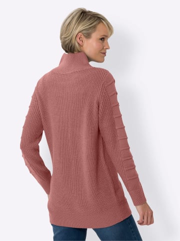 Sieh an! Longpullover in rosenholz