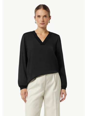 comma Bluse langarm in Schwarz