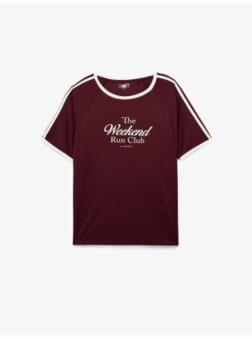 KOTON TSHIRT SS in Bordo