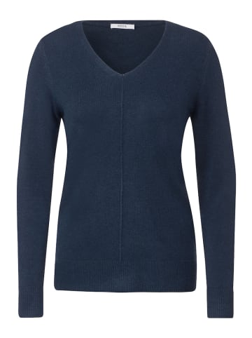 Cecil Cosy Strickpullover in Blau