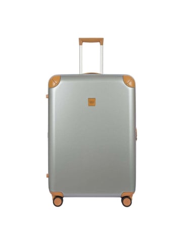 BRIC`s Amalfi - 4-Rollen-Trolley 82 cm (black) in silver