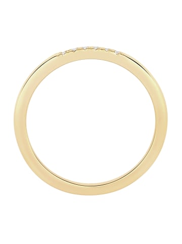 Glanzstücke München Ring aus Sterling Silber mit Topas in gelbgold