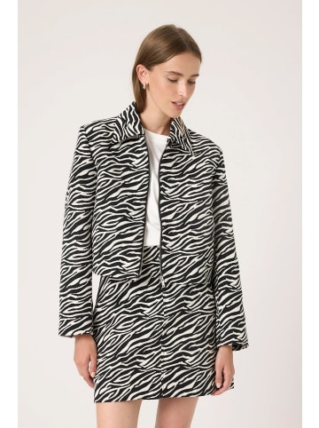 Soaked in Luxury Blazer SLDarleen Gerade Passform in Animal Jacquard