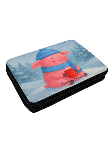 Mr. & Mrs. Panda Etui Schwein Glühwein Design ohne Spruch in Weiß
