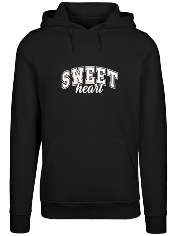 F4NT4STIC Hoodie Sweet Heart Uni Valentinstag in schwarz