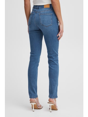 Pulz Jeans PZEMMA skinny fit in Medium Blue Denim