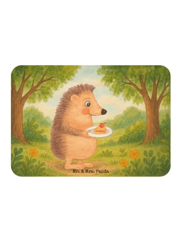 Mr. & Mrs. Panda Pinnwand Magnet Igel Kuchenstück Design ohne Sp... in Weiß
