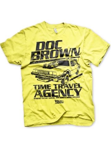 Back To The Future T-Shirt in Gelb