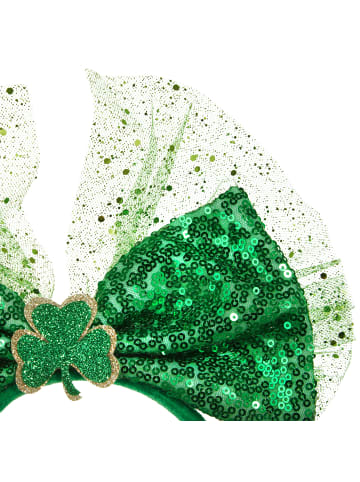 tectake St. Patrick’s Day Kopfschmuck in klassischem Grün, grün