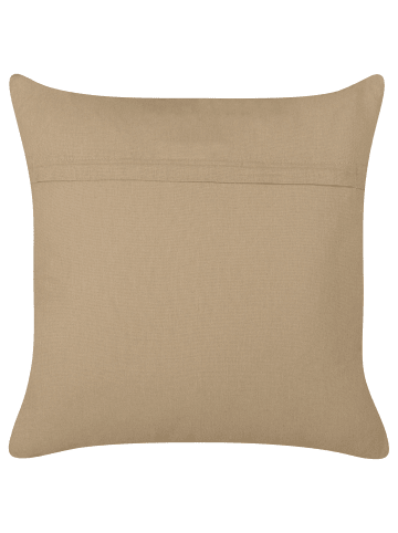 Beliani 2er-Set Dekokissen COLLOMIA in Beige