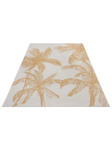 NORTHRUGS In- & Outdoor Teppich Jaora grau/gold