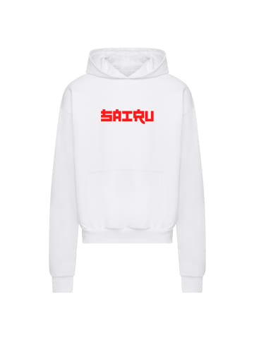 F4NT4STIC Ultra Heavy Hoodie Koi Fish Japan Streetstyle in weiß