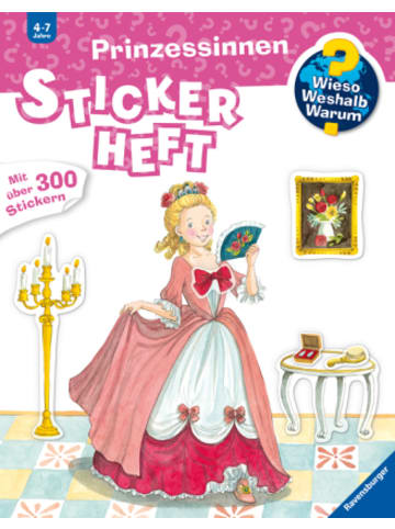 Ravensburger Verlag GmbH Buch - Wieso? Weshalb? Warum? Stickerheft - Prinzessinnen