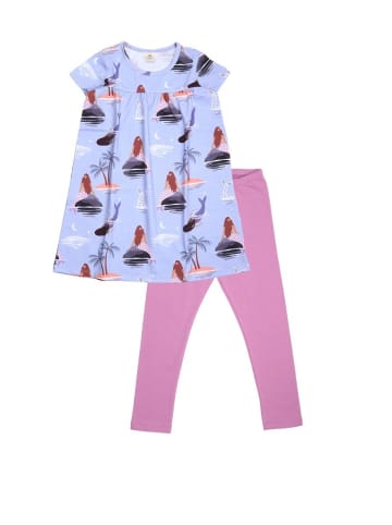 Walkiddy Kleid Kurzarm Kleid aus Baumwolle (Bio)