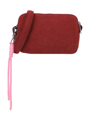 Fritzi aus Preußen Crossbody Tasche Jony Suede Jacky in Rot