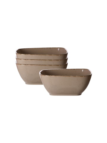 Ritzenhoff & Breker 4er Set Servierschalen Casa in ø 18 cm in Grau