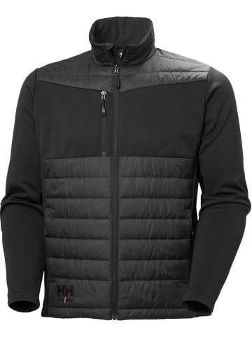Helly Hansen Fleecejacke/Fleecepullover "Oxford Hybrid Insulated Jacket" in Schwarz