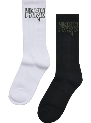 Merchcode Basic Socks in black/white