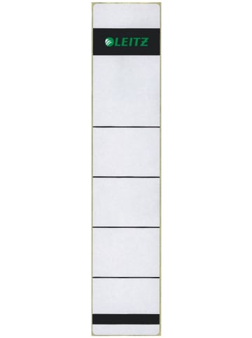 Leitz Ordnerrückenschilder 39x161 selbstklebend grau Packung mit 100 Stück