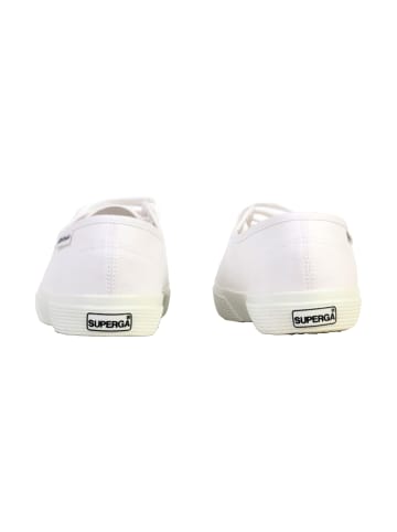 Superga Niedrige Schnürsneaker 3750 Leggera Weiß