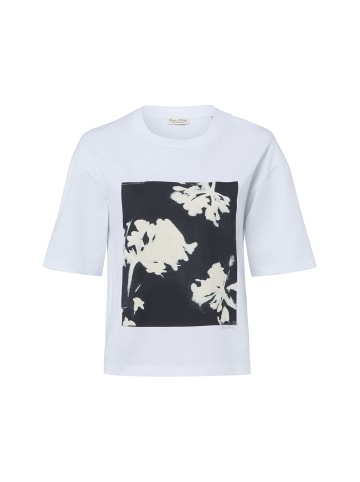Marc O'Polo T-Shirt in weiß schwarz