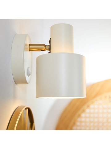 Butlers Wandleuchte ISAK in Creme