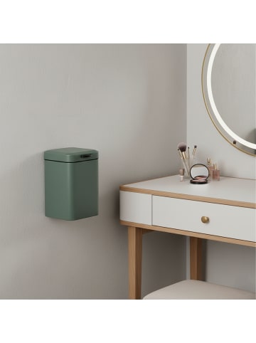 relaxdays Kosmetikeimer in Dunkelgrün - 3 Liter