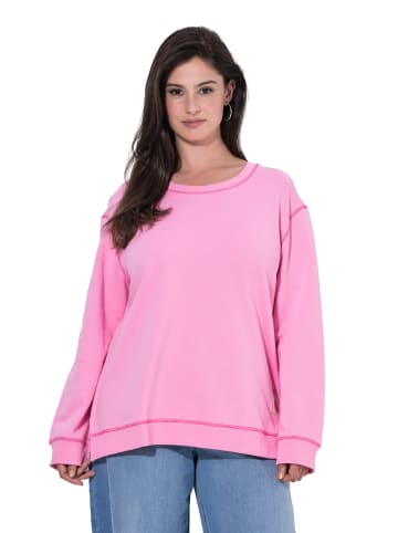 Ulla Popken Sweatshirt in pink