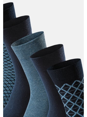 Schiesser Socken Bluebird in Blau / dunkelblau