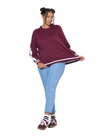 Studio Untold Pullover in weinrot