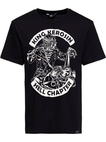 King Kerosin T-Shirt in Schwarz