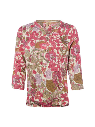 soyaconcept Langarmshirt Felicity in himbeer beige