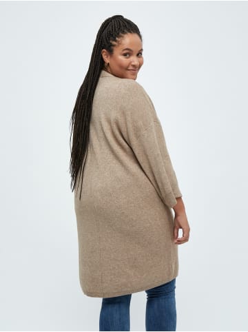 Peppercorn Strickjacke in Warm Sand Melange