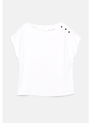 comma T-Shirt in 0100_weiß