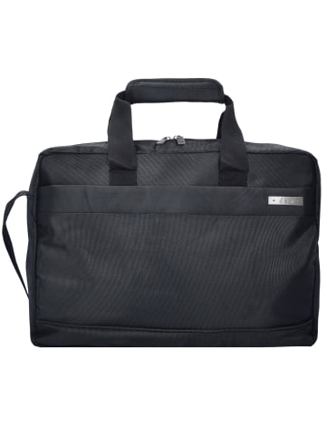 D&N Basic Aktentasche 43 cm Laptopfach in schwarz