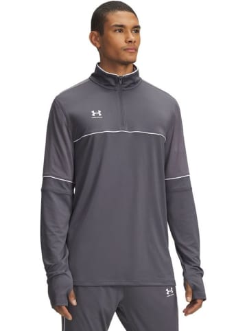 Under Armour Longsleeve "Challenger Training Qz" in Grau