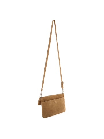 FREDs BRUDER Endless Beads Clutch Tasche Leder 28 cm in toffee