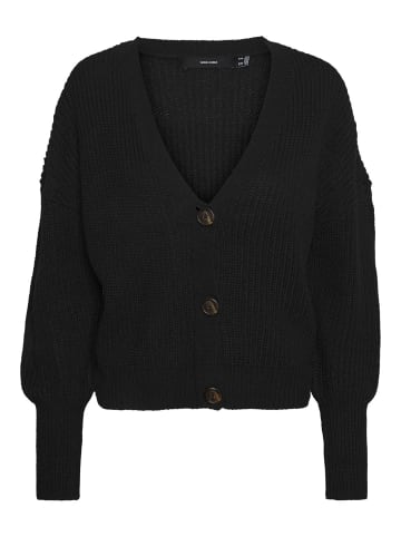 Vero Moda Strickjacke VMLEA in Schwarz