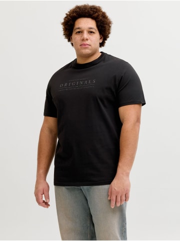 JACK & JONES PLUS T-shirt in Black